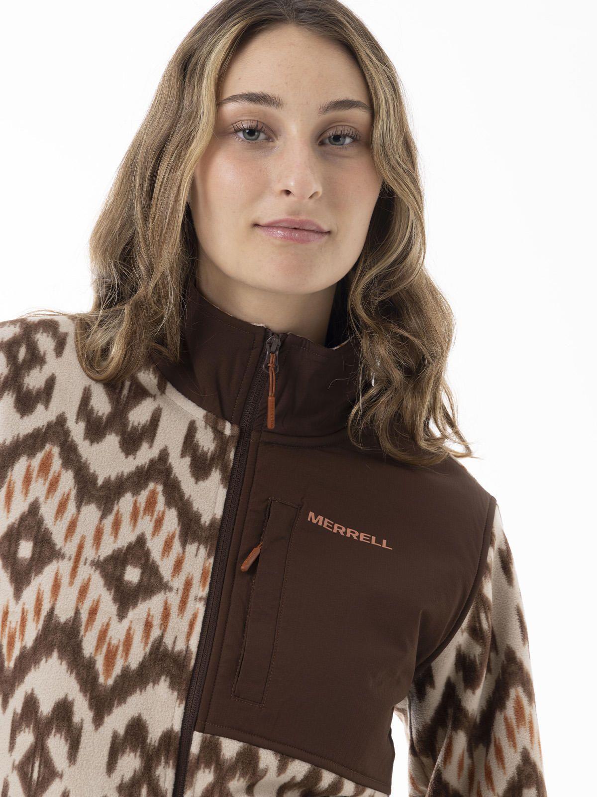 Polar Mujer Thermal Core Full Zipper Beige-1