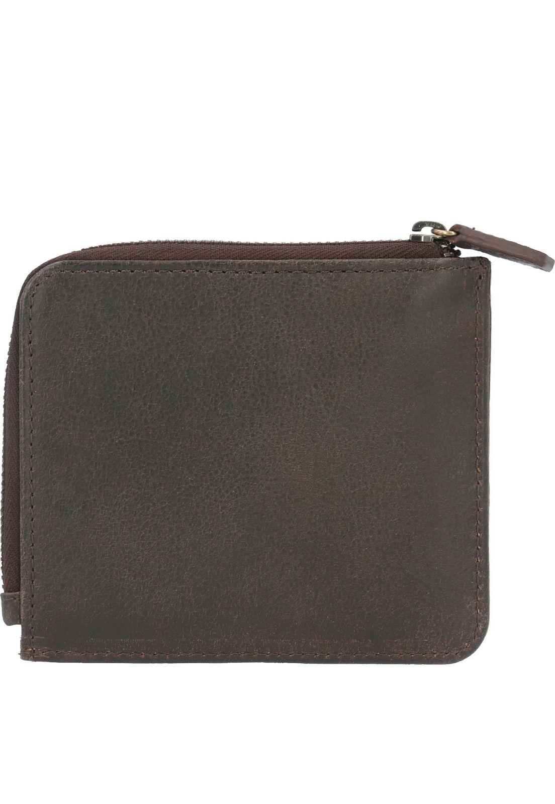 Billetera Cuero Unisex Thu Brecon Café-1