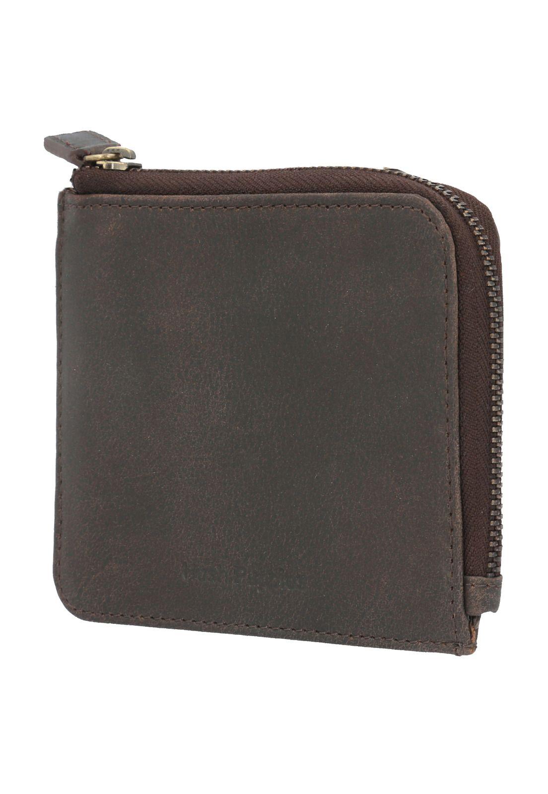 Billetera Cuero Unisex Thu Brecon Café-3