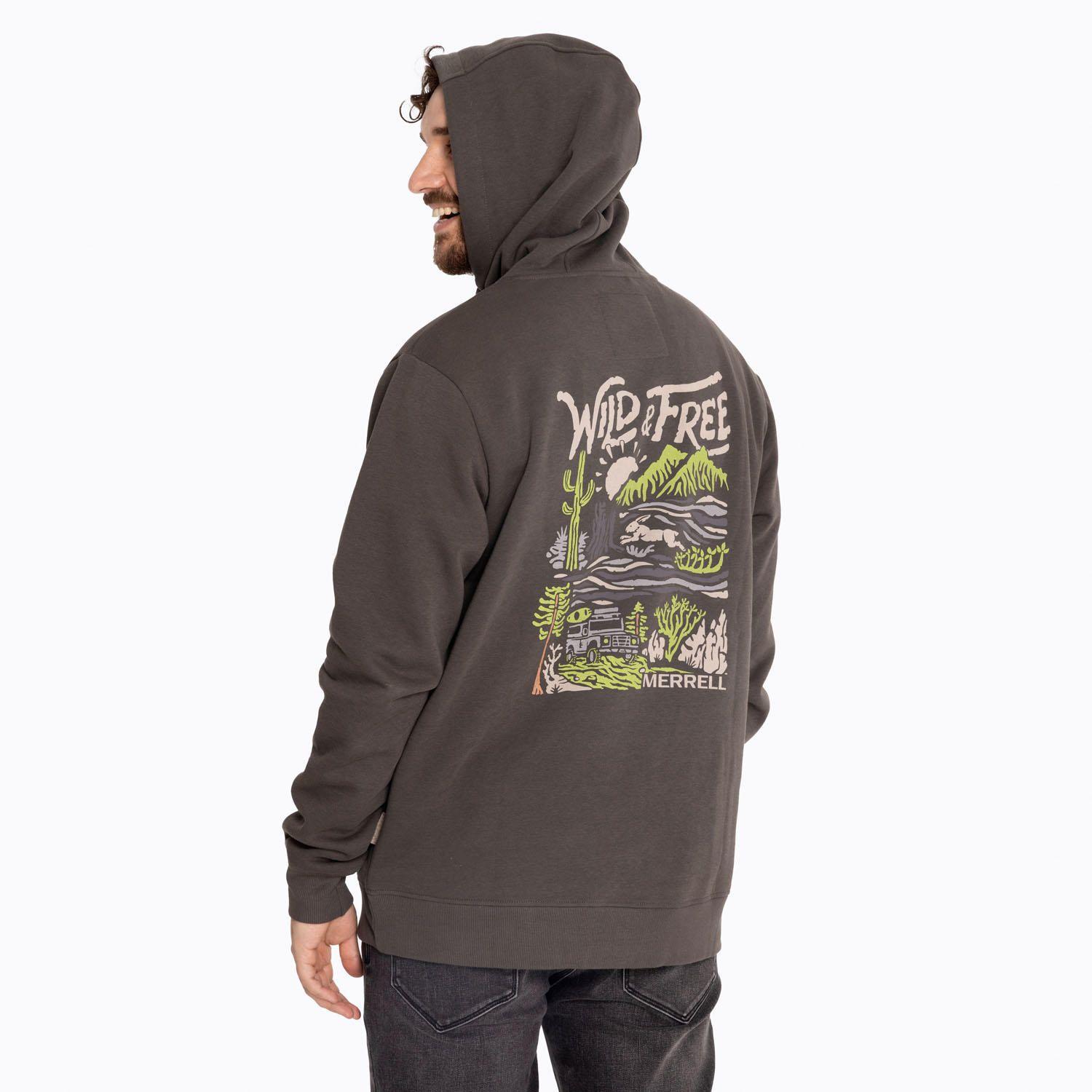 Polerón Hombre Monts Café Oscuro-5