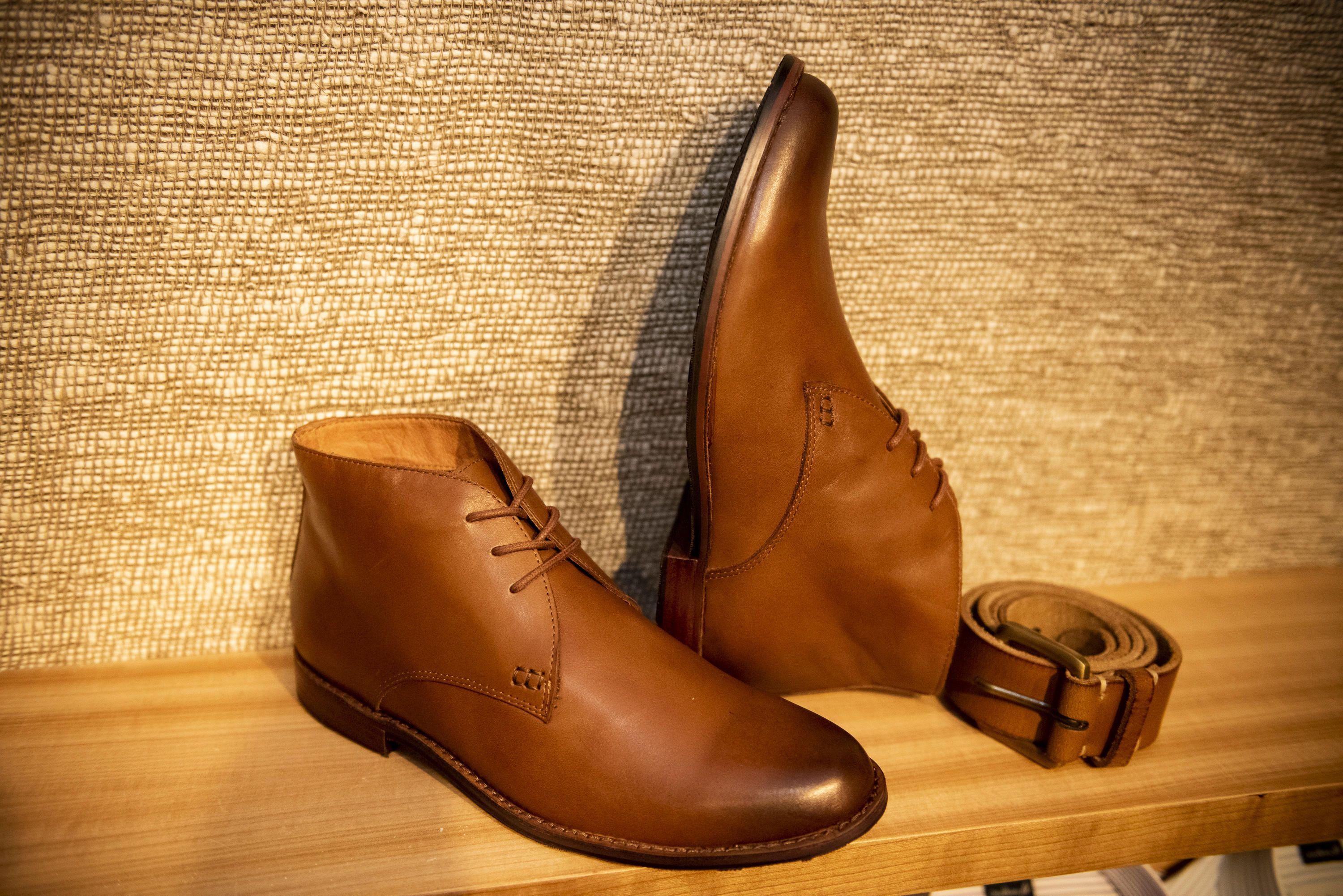 Botin Cuero Smith I Café Hombre-1