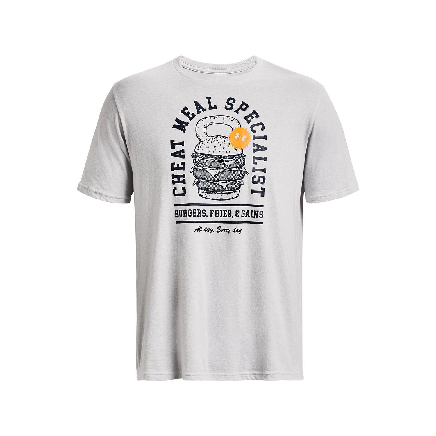 Polera UA Cheat Meal Specialst hombre Gris-0