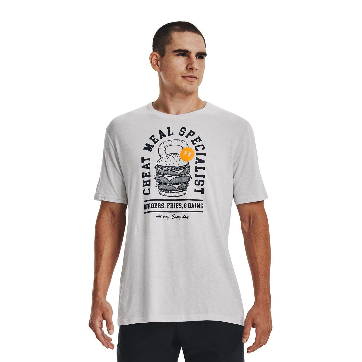 Polera UA Cheat Meal Specialst hombre Gris-3