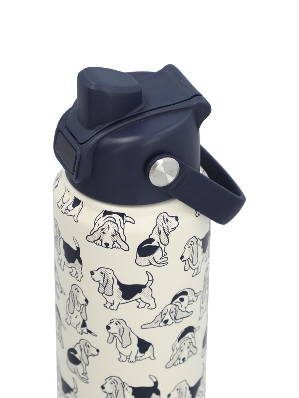 Botella Acero Inoxidable Basset Azul-3