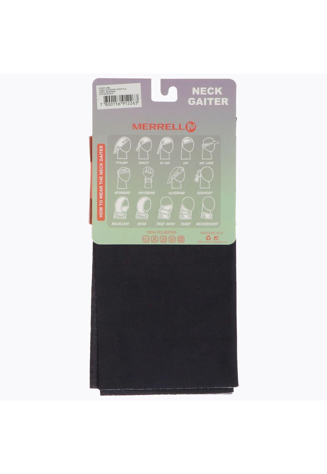 Cuello Unisex Bandana Negro-2