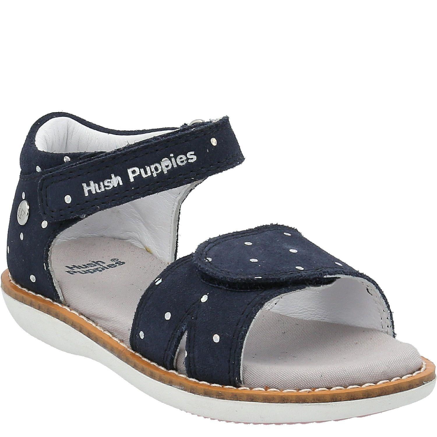 Sandalia Cuero Niña Maco Azul-0