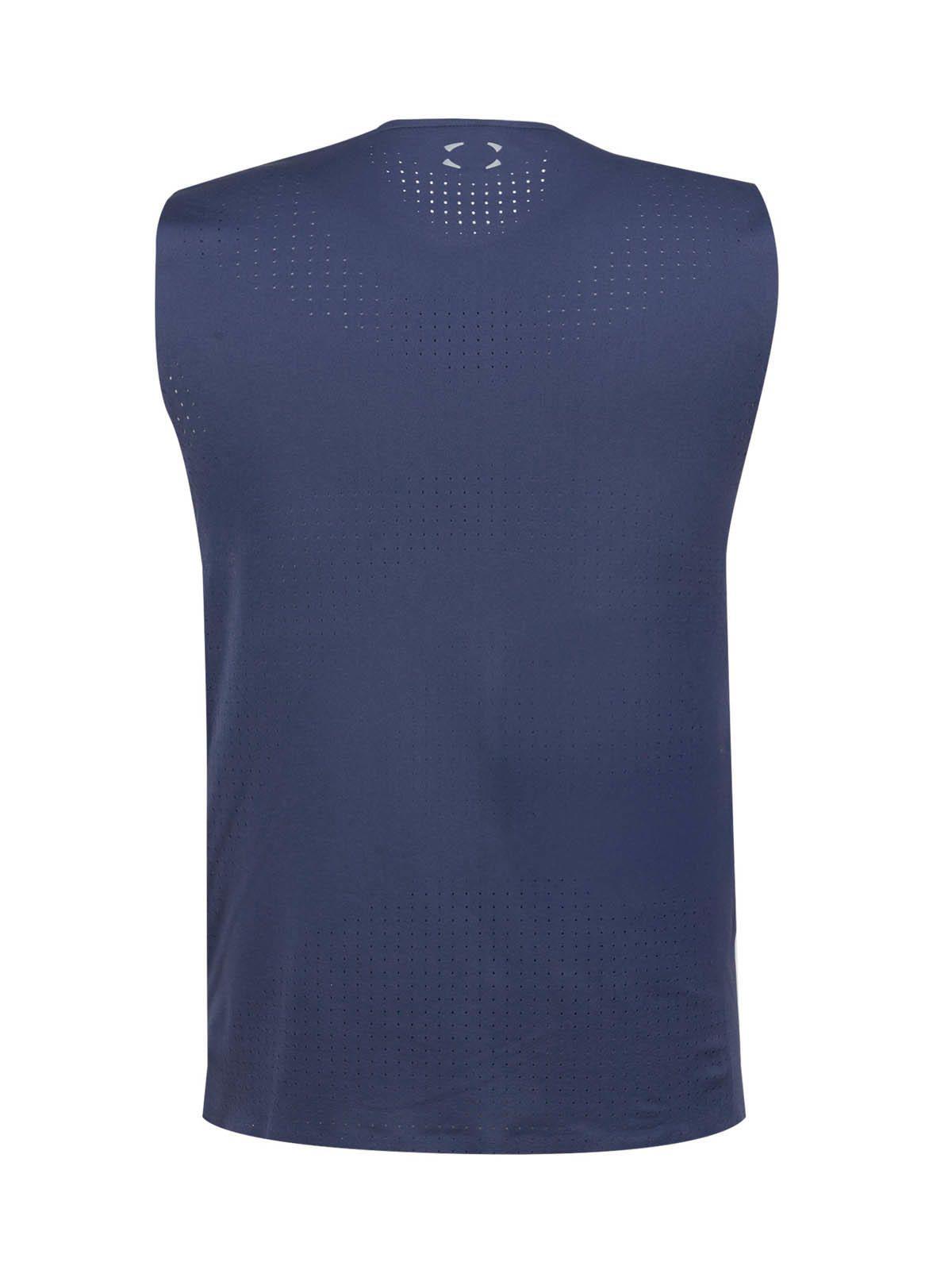 Polera sin mangas Training  hombre Halo Vent azul  -1