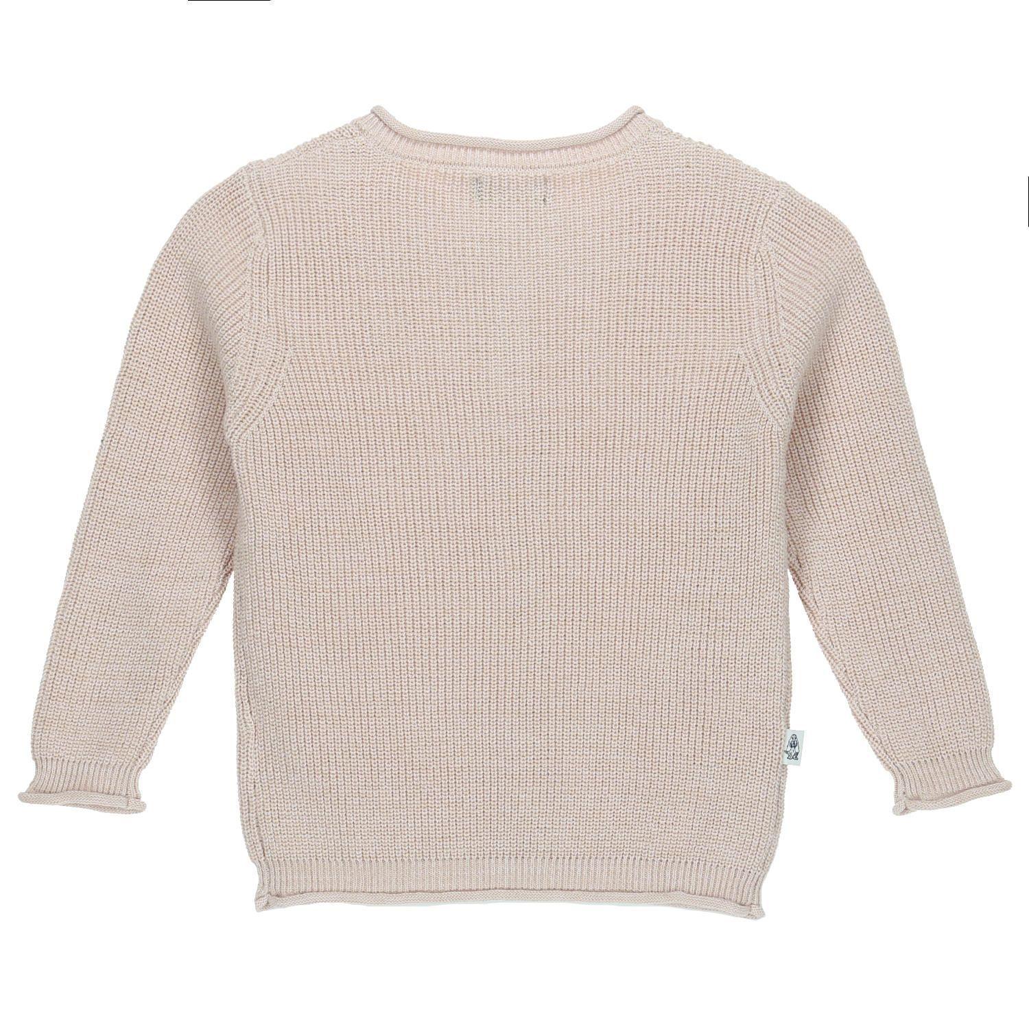 Sweater Niño Henley Beige-1