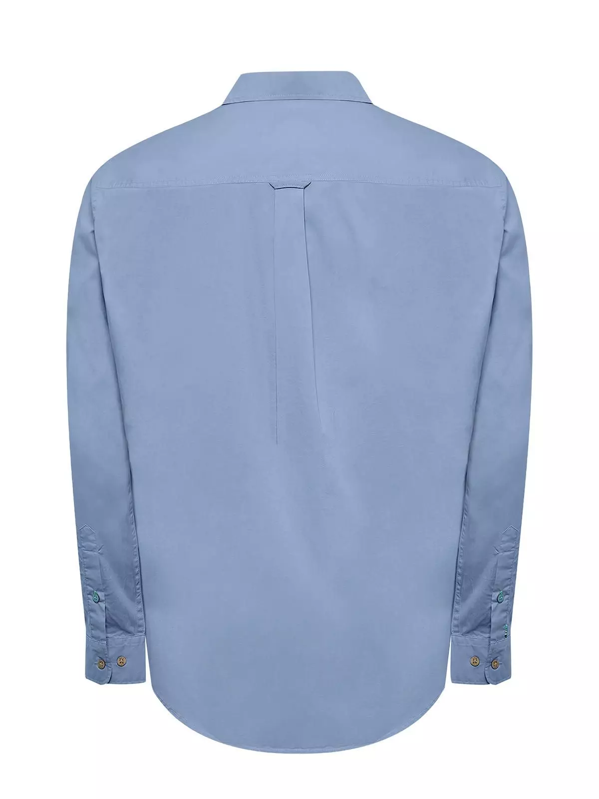 Camisa Algodón Org Hombre Galiton Azul Claro-1