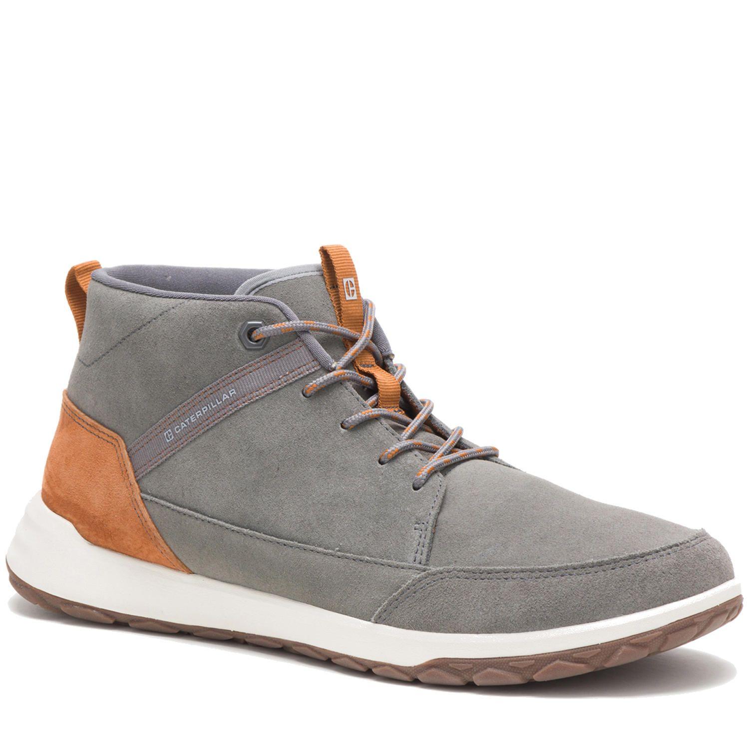 Zapatilla Cuero Quest Mid Gris Hombre-0