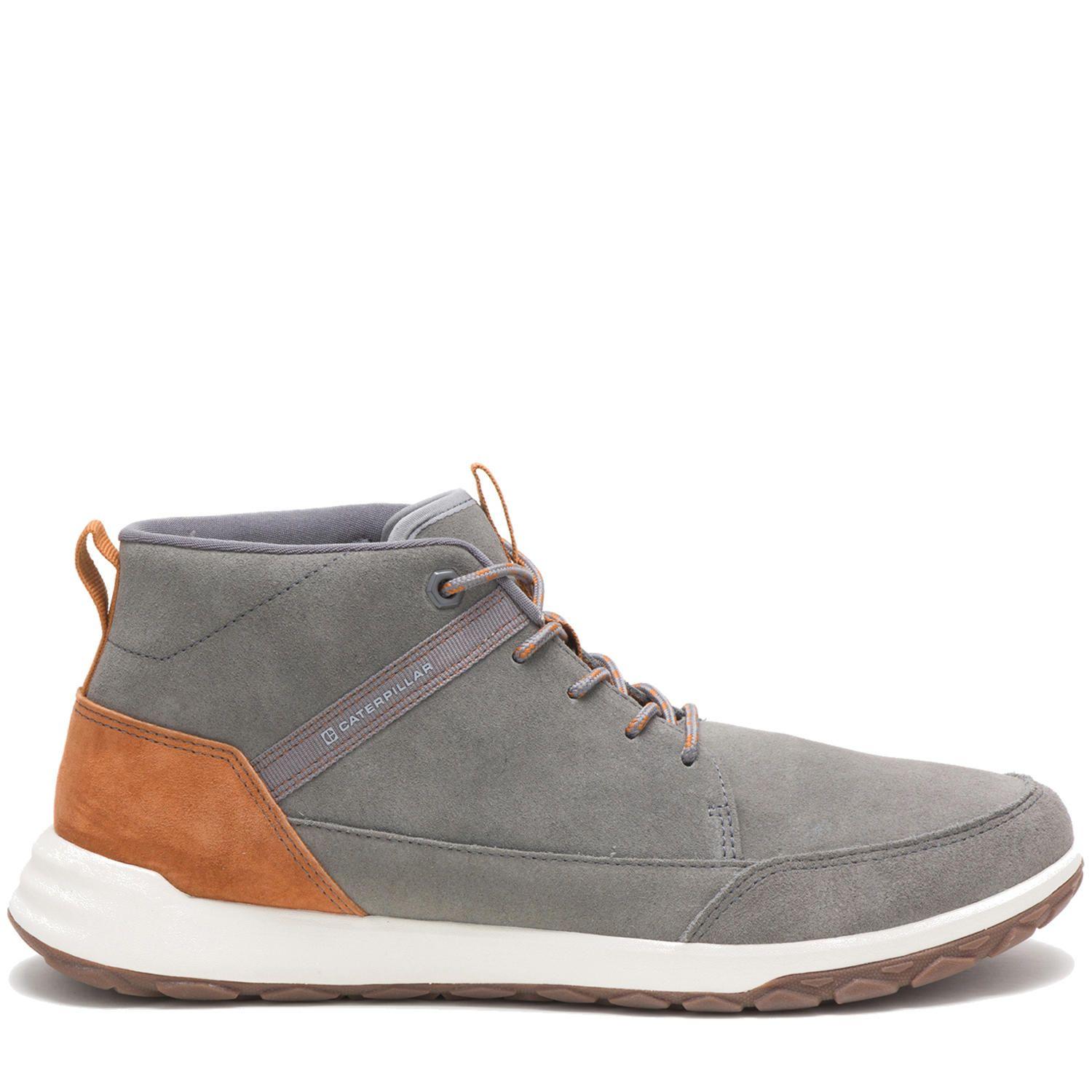 Zapatilla Cuero Quest Mid Gris Hombre-1