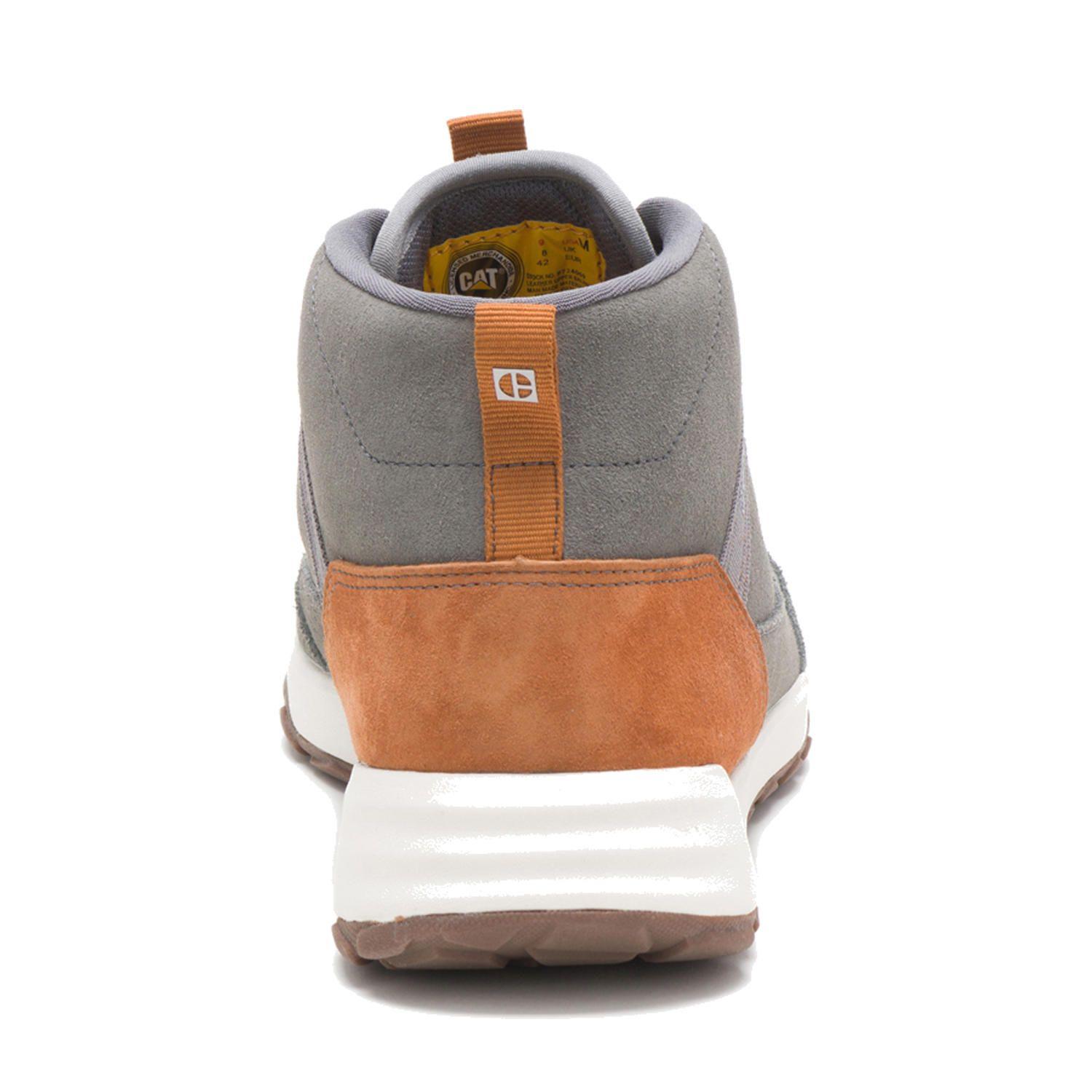 Zapatilla Cuero Quest Mid Gris Hombre-4
