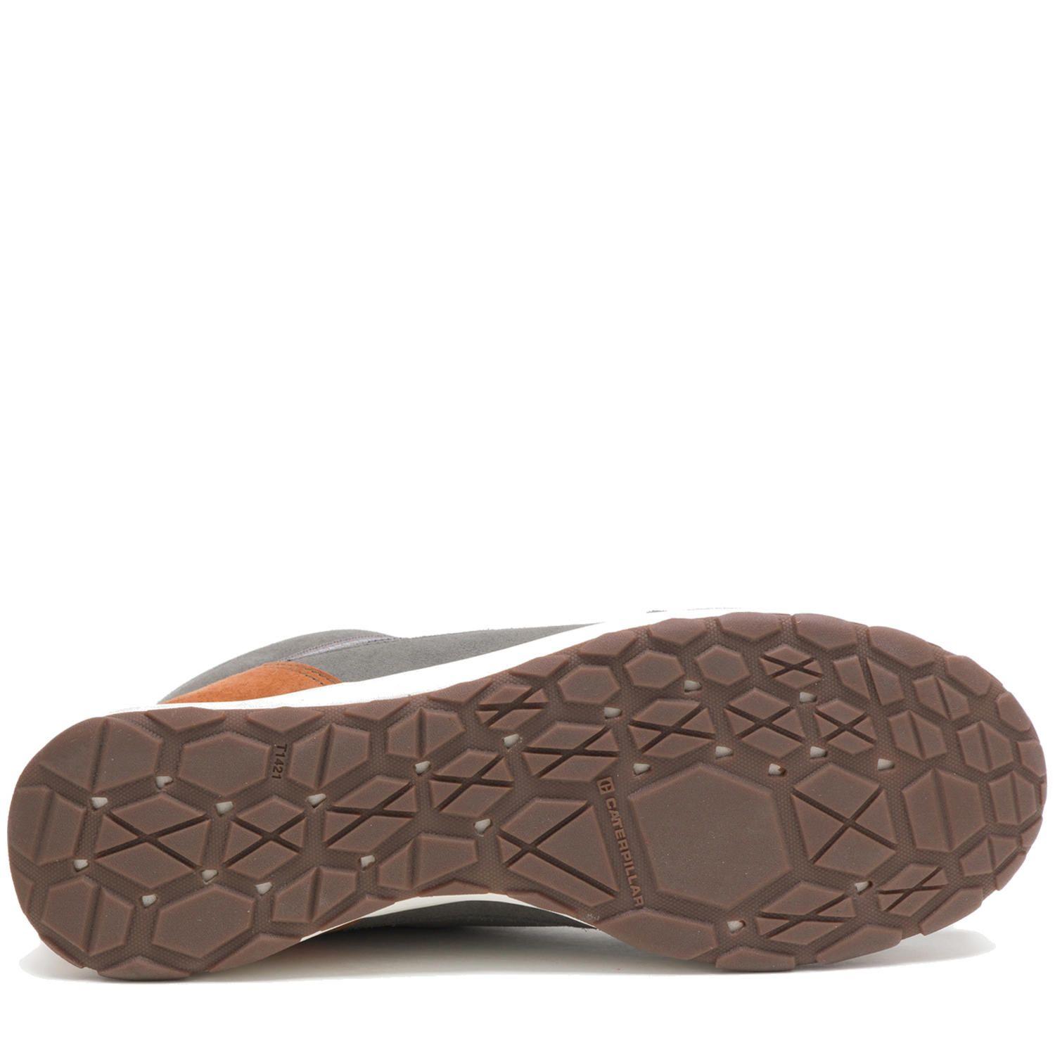 Zapatilla Cuero Quest Mid Gris Hombre-6