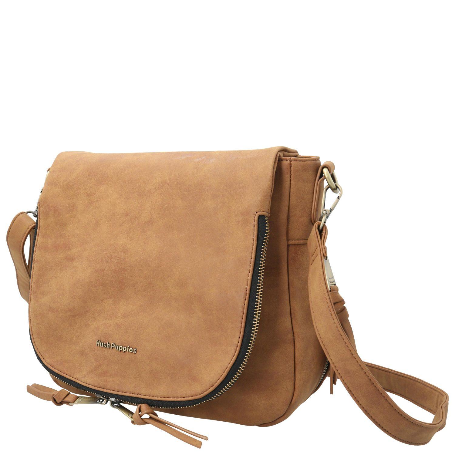 Cartera Mujer Draven Cross Café-1