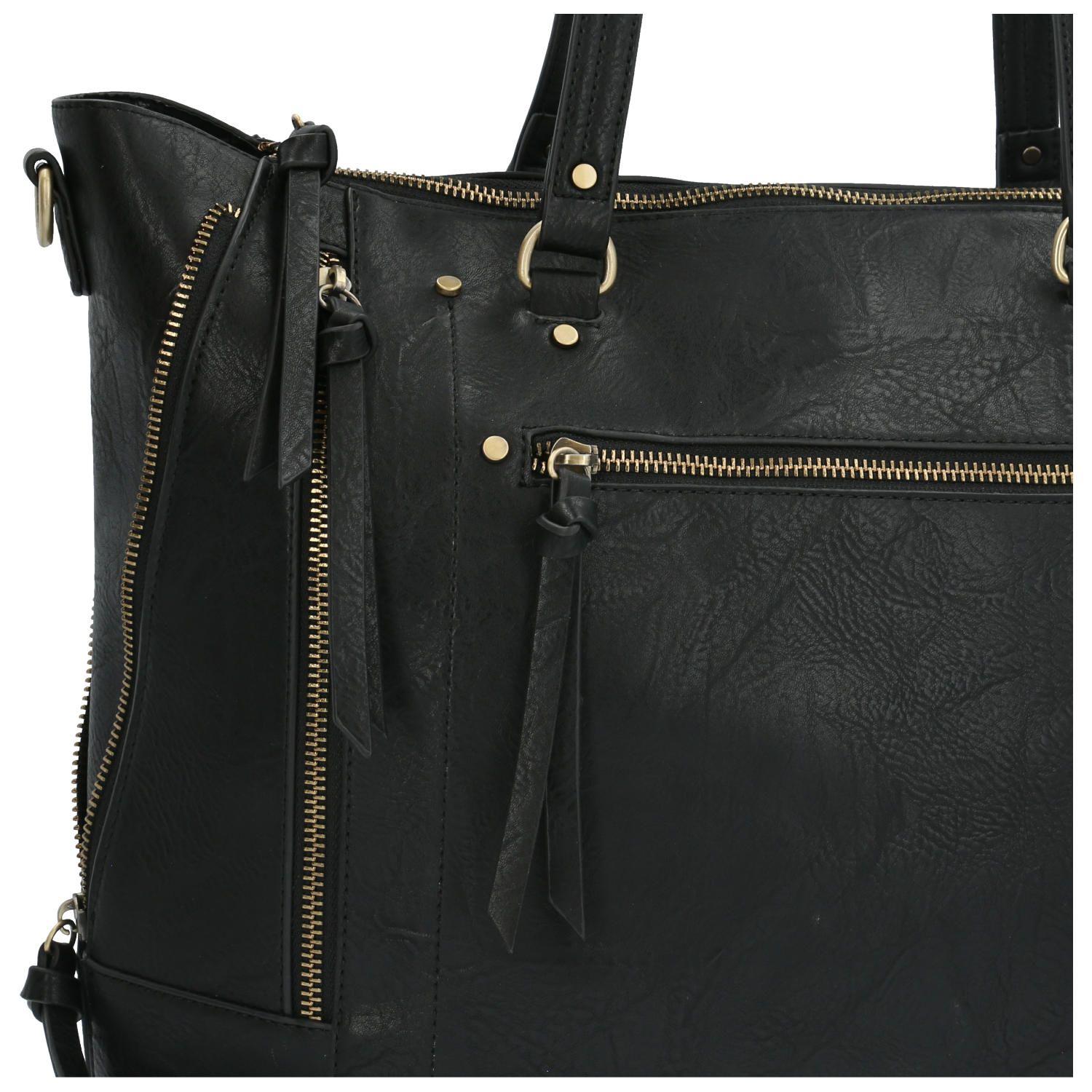 Cartera Mujer Craven Tote Negro-3