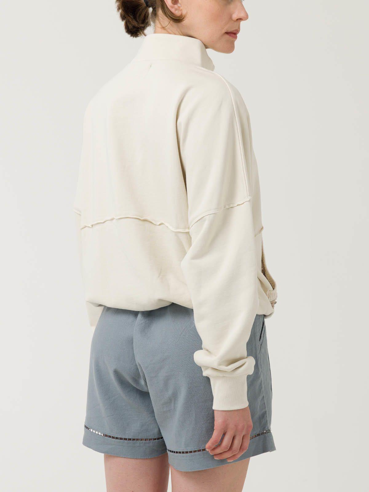 Polerón Algodón Orgánico Mujer Boro Beige -5