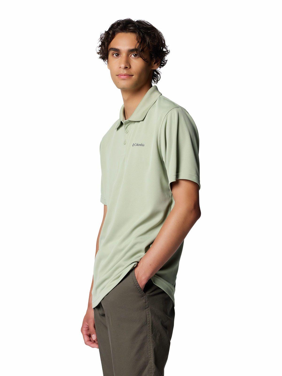 Polera Manga Corta Hombre Polo Utilizer Verde-1