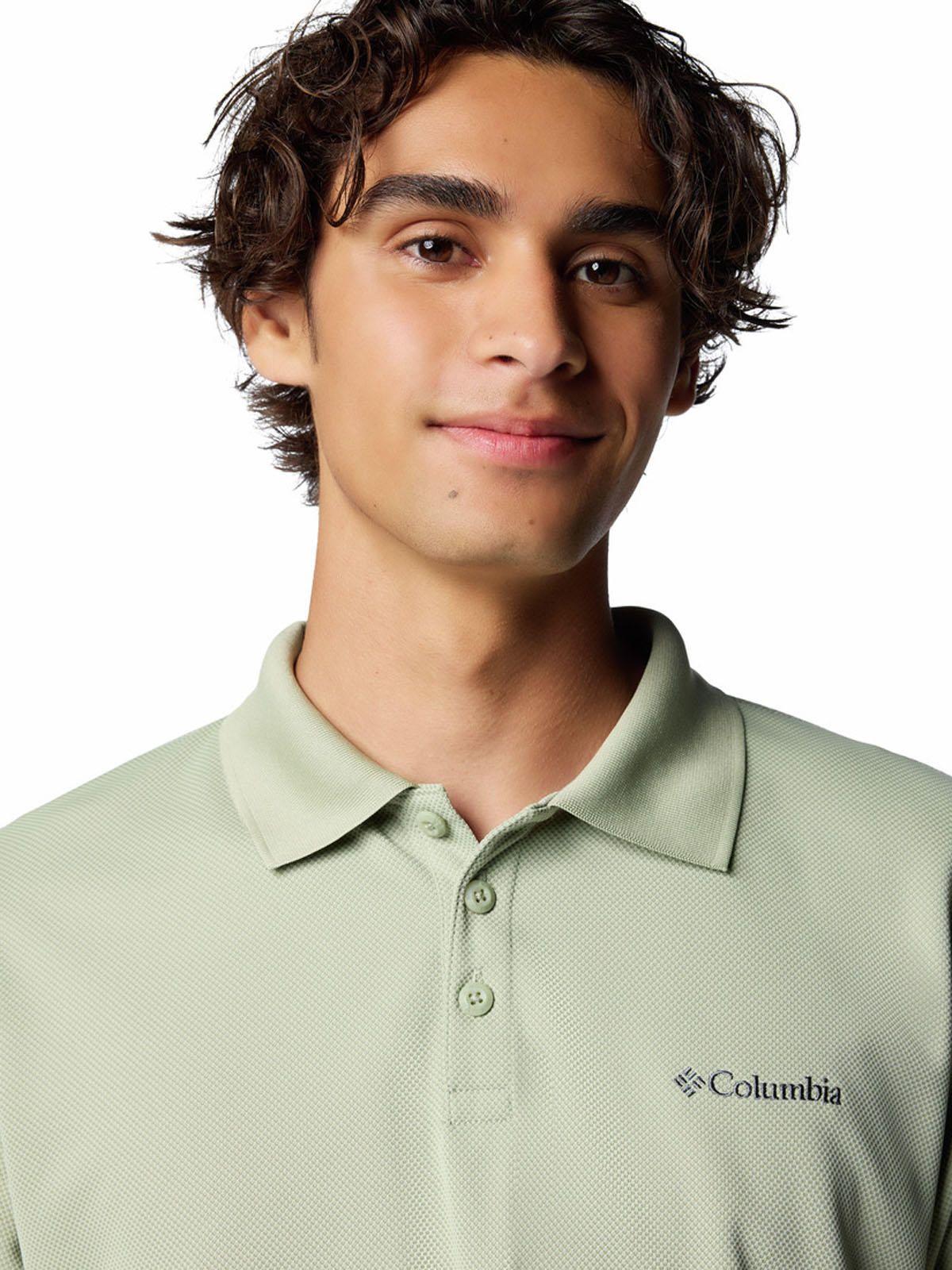 Polera Manga Corta Hombre Polo Utilizer Verde-3