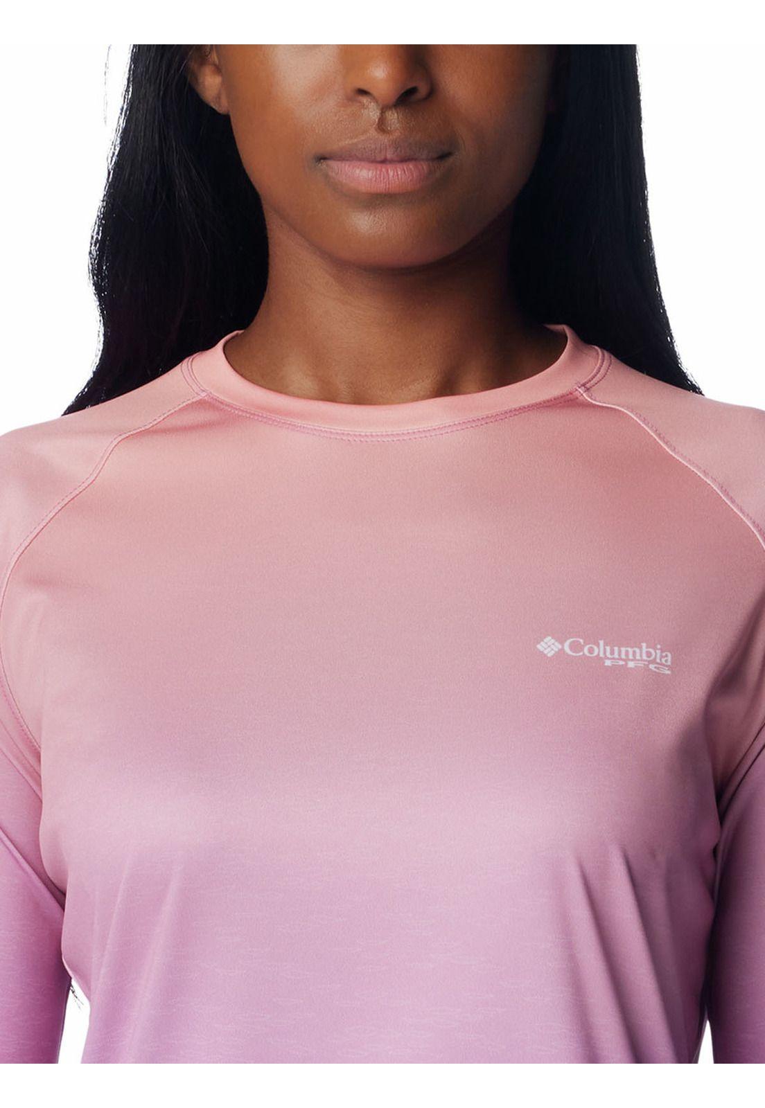Polera Mujer Pfg Super Tidal Tee Morado-3