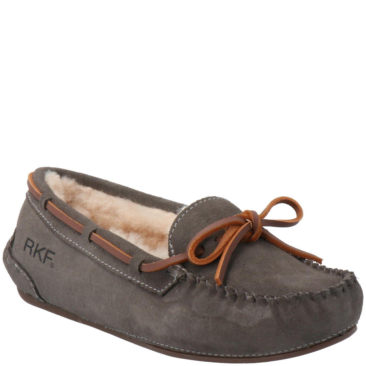 Slip On Mujer Mali Cuero Grafito-0