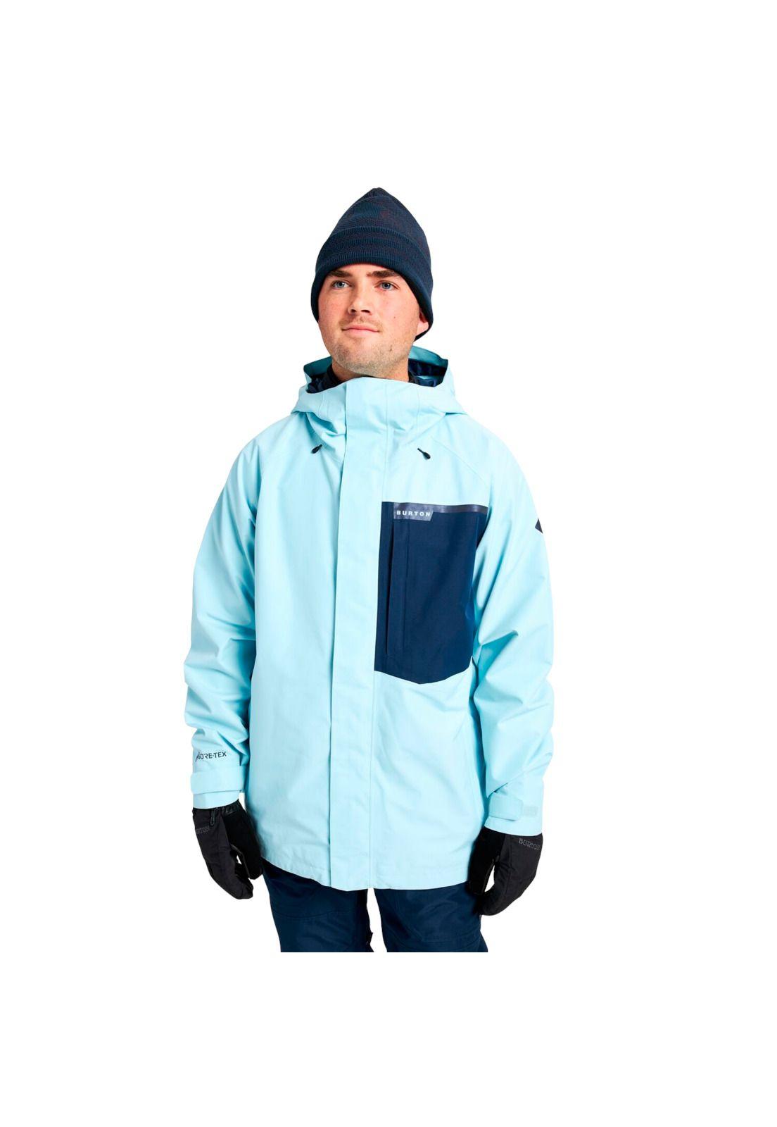 Parka Hombre Gore-Tex Powline Celeste-0