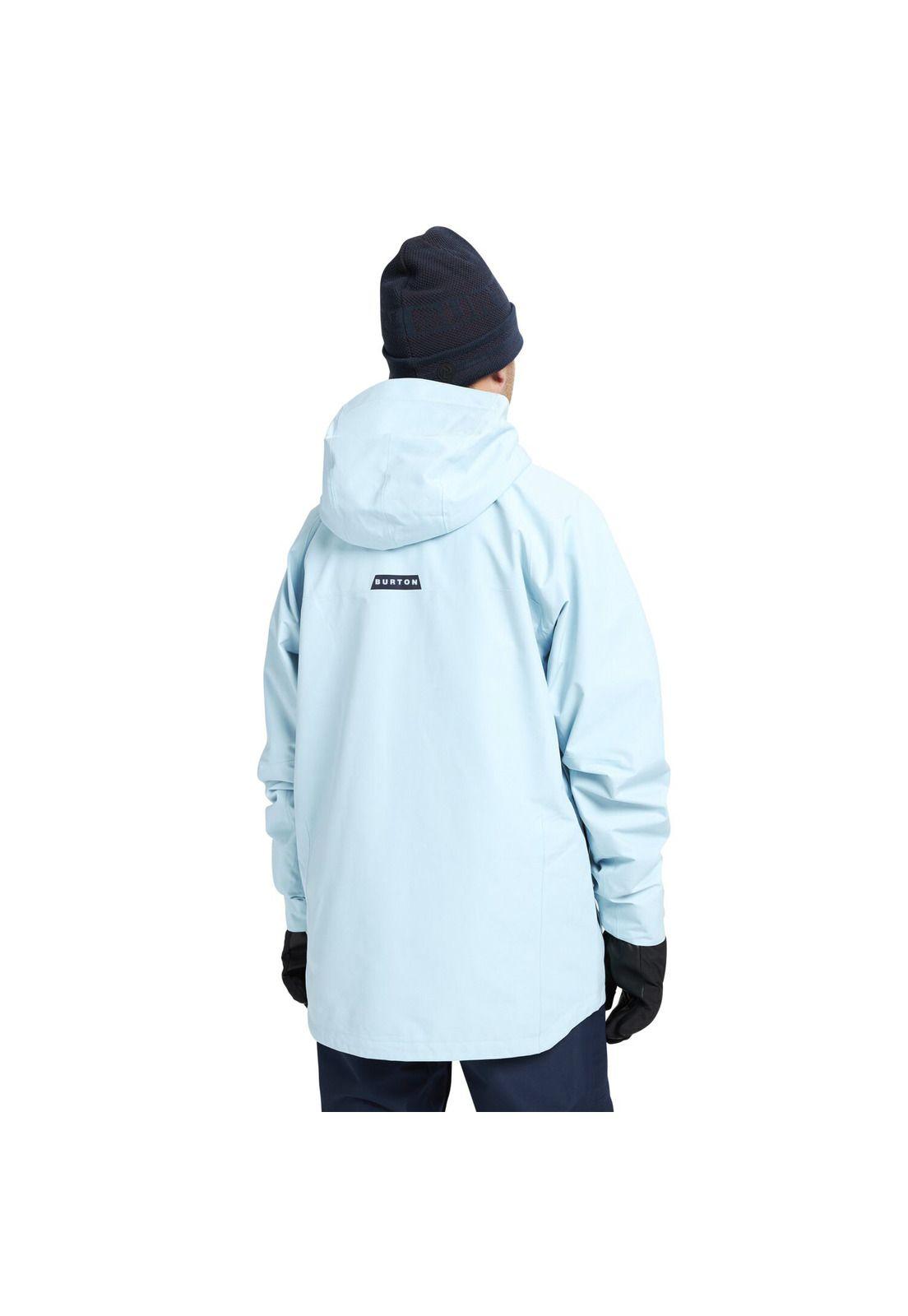 Parka Hombre Gore-Tex Powline Celeste-1