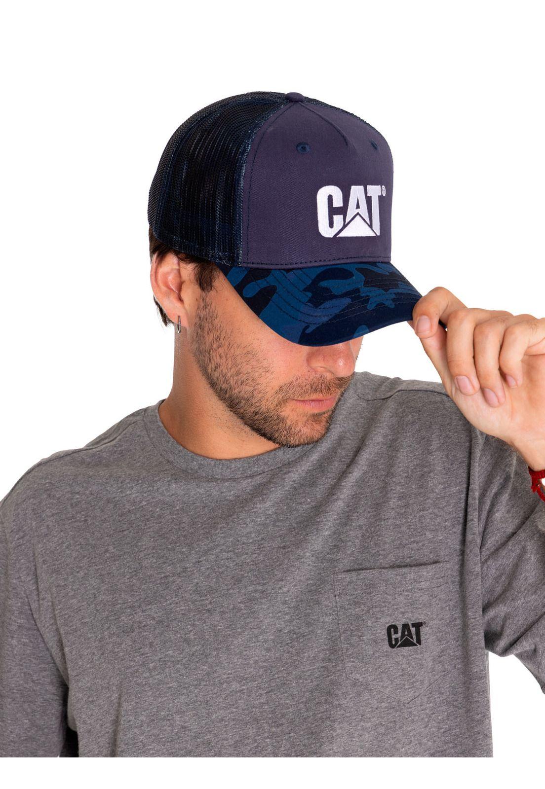 Jockey Hombre Logo Printed Mesh Trucker Morado-0