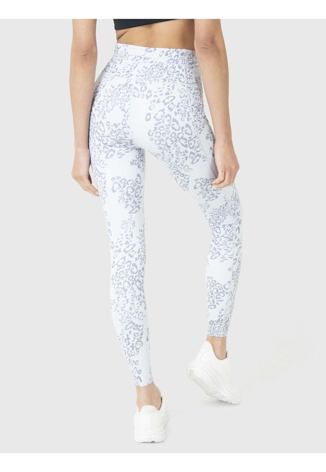 Calza Deportiva Mujer Drawcord Long Legg Gris-4