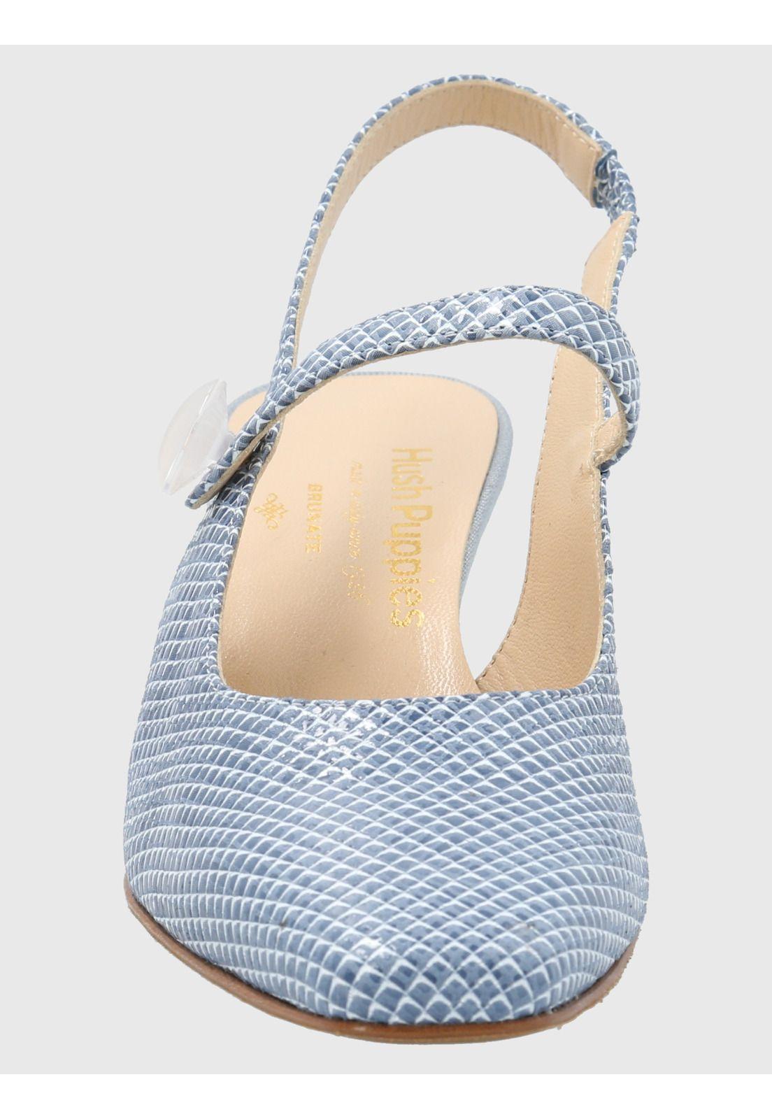 Zapato Cuero Celeste Mujer Alida -3