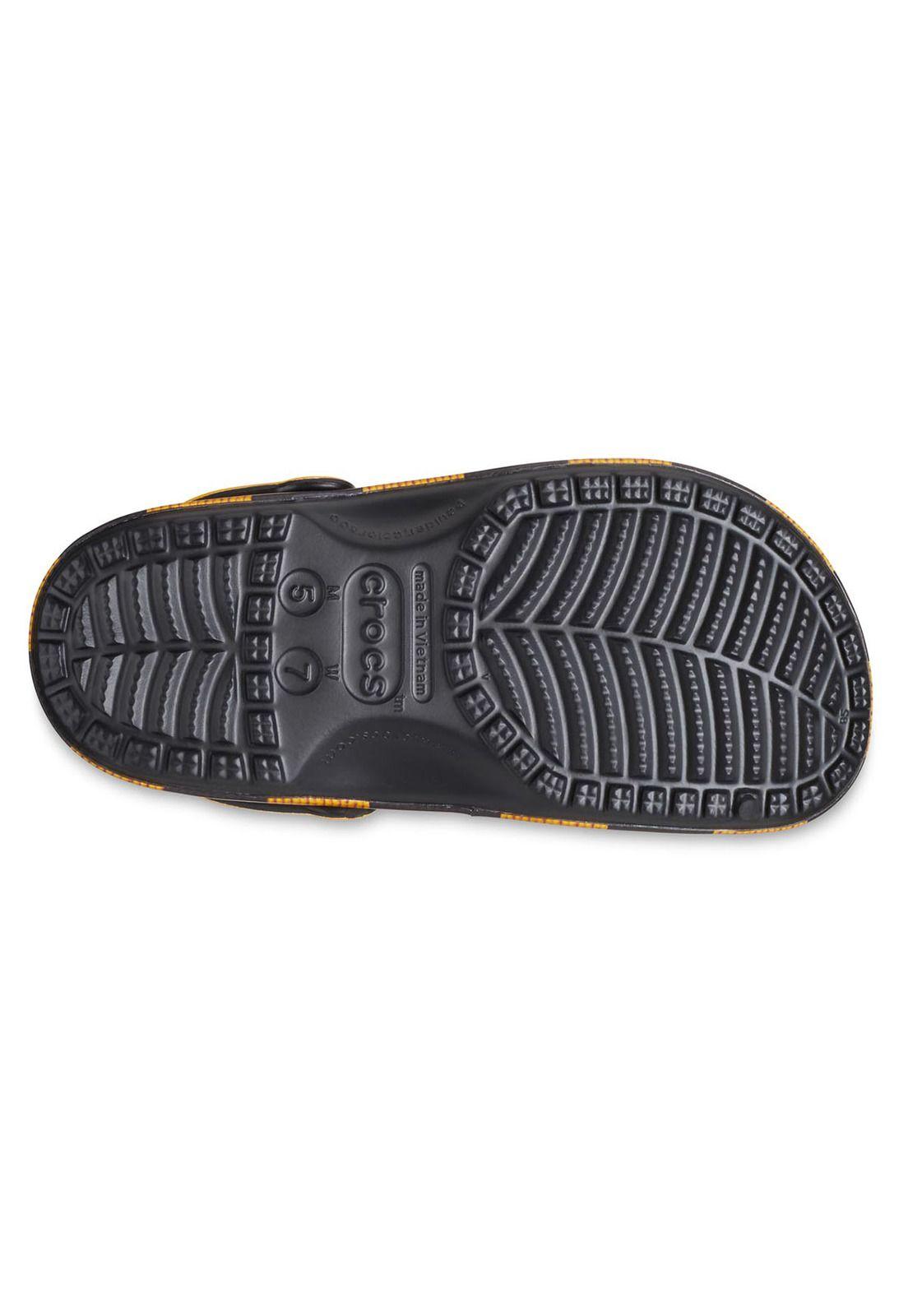 Zueco Mujer Hufflepuff Negro-5