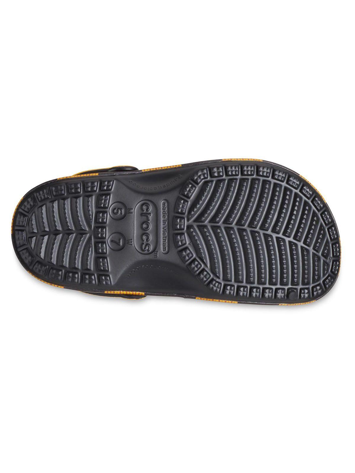 Zueco Crocs Mujer Hufflepuff Negro-5