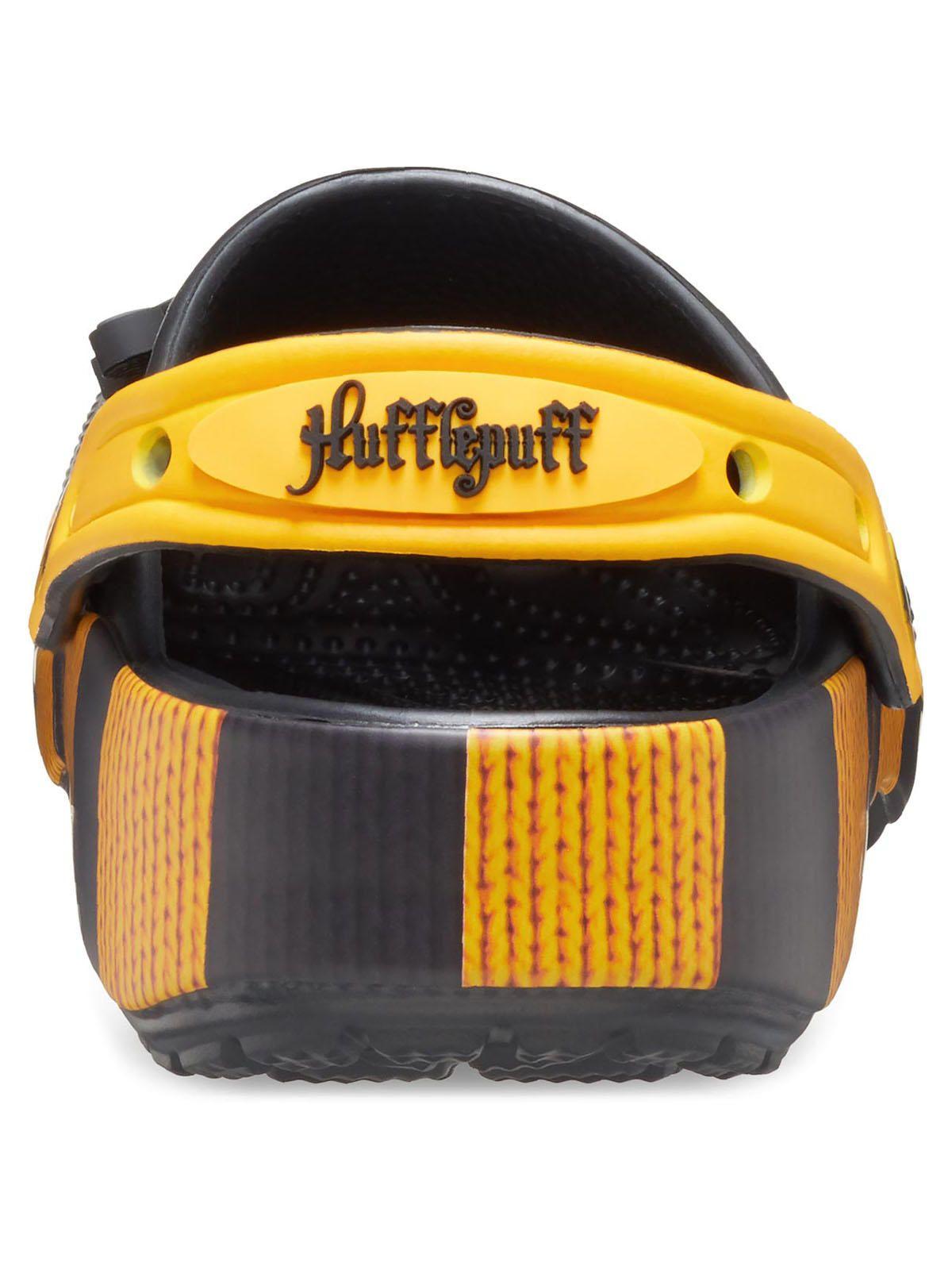 Zueco Crocs Mujer Hufflepuff Negro-7