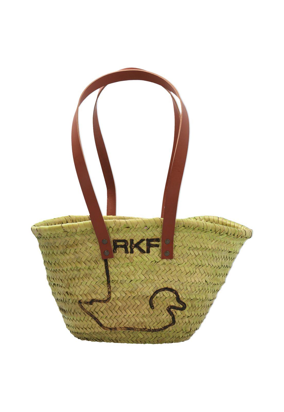 Cartera Rafia Mujer RKF Valencia Verde-0