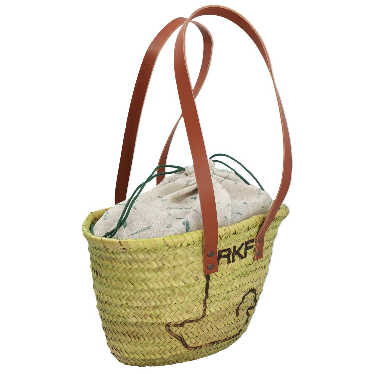 Cartera Rafia Mujer RKF Valencia Verde-4