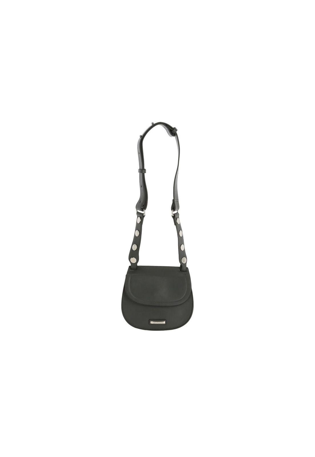 Cartera Ecocuero Ewell Cross Grafito-0