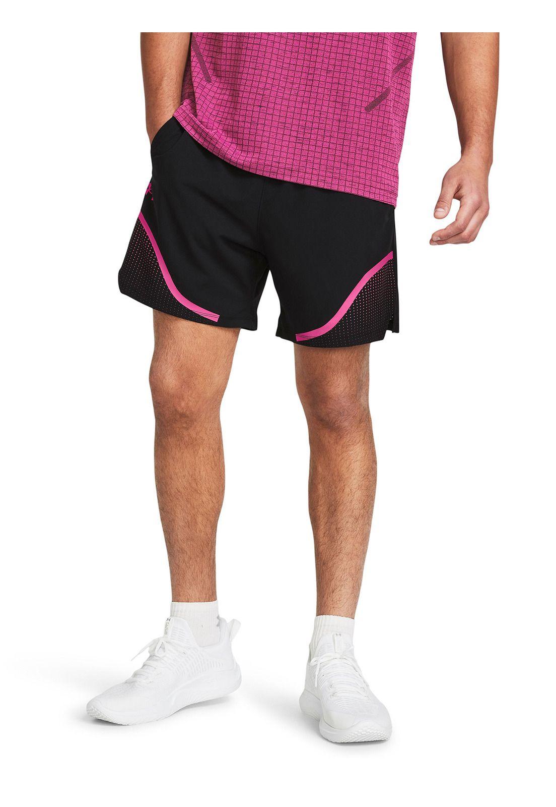 Shorts UA Vanish Woven de 6" hombre Negro-0
