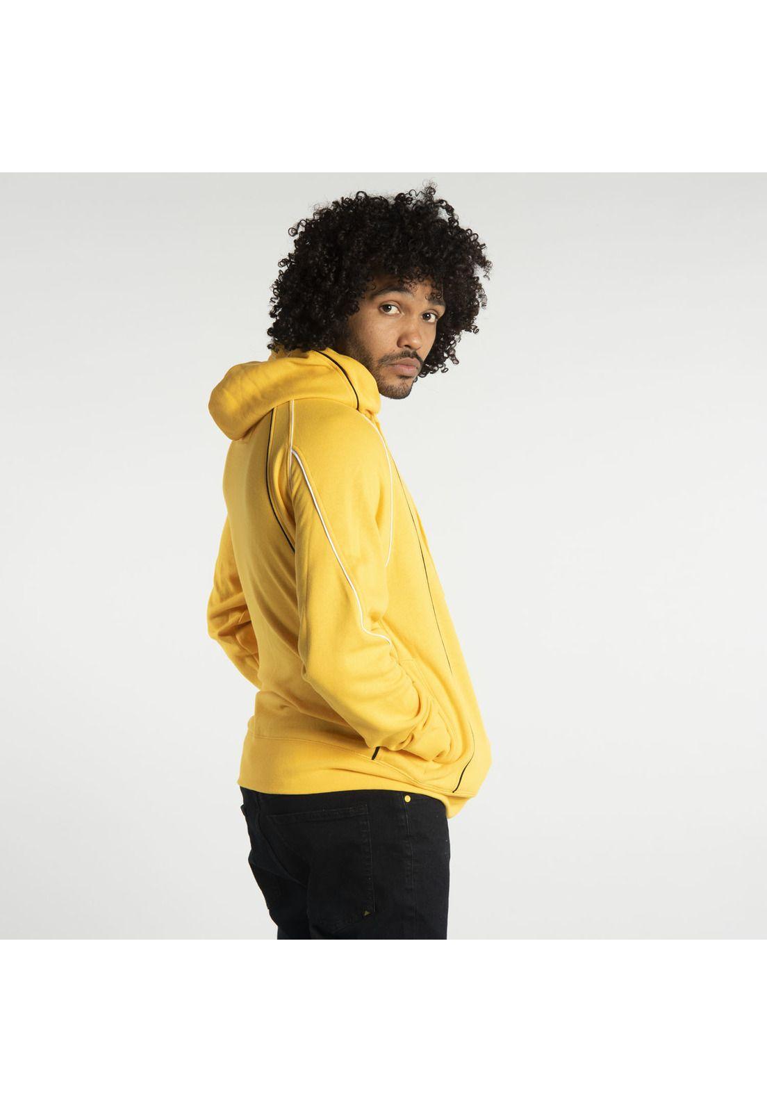 Polerón Hombre Code Pullover Hooded Amarillo-1