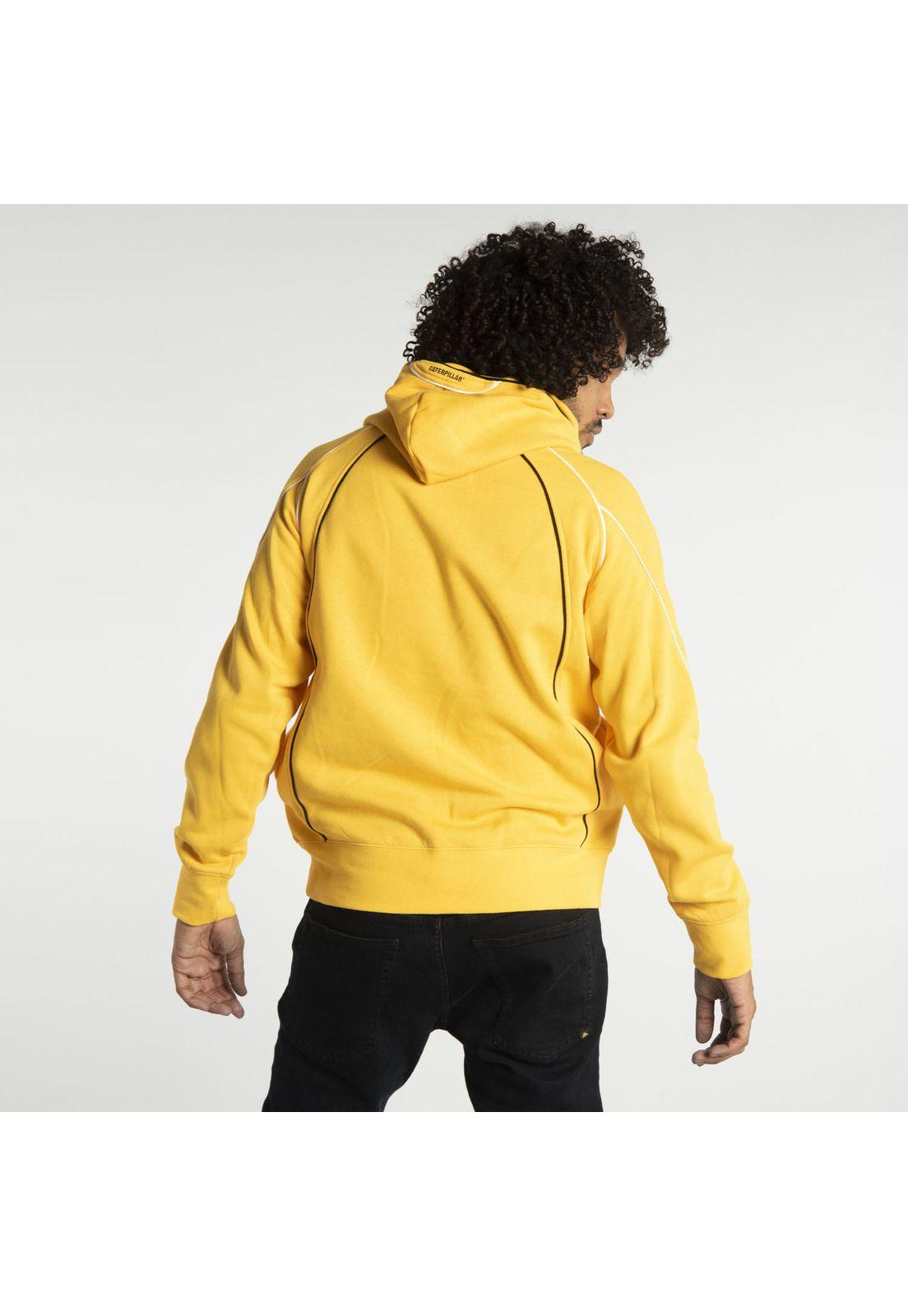 Polerón Hombre Code Pullover Hooded Amarillo-2
