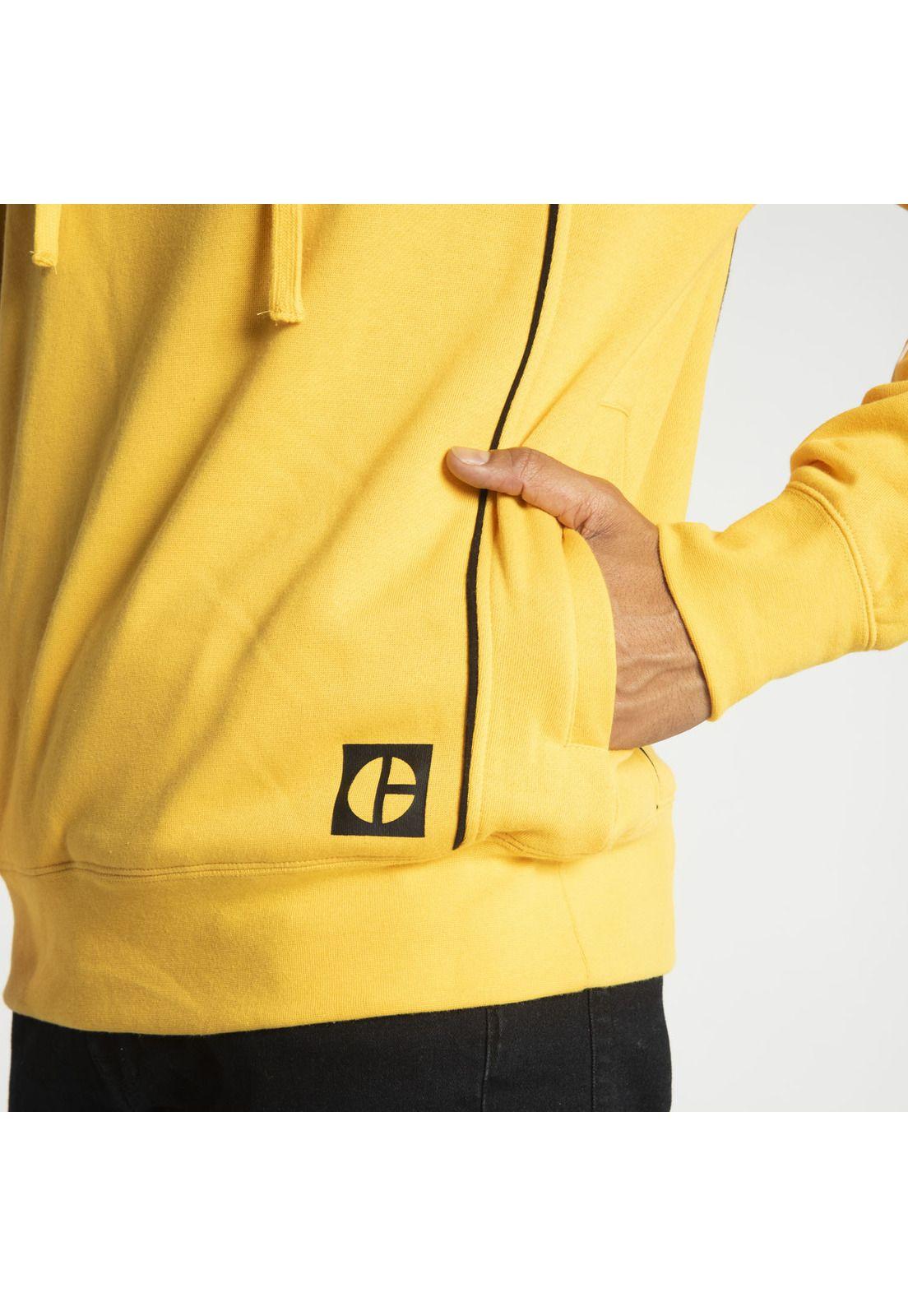 Polerón Hombre Code Pullover Hooded Amarillo-3