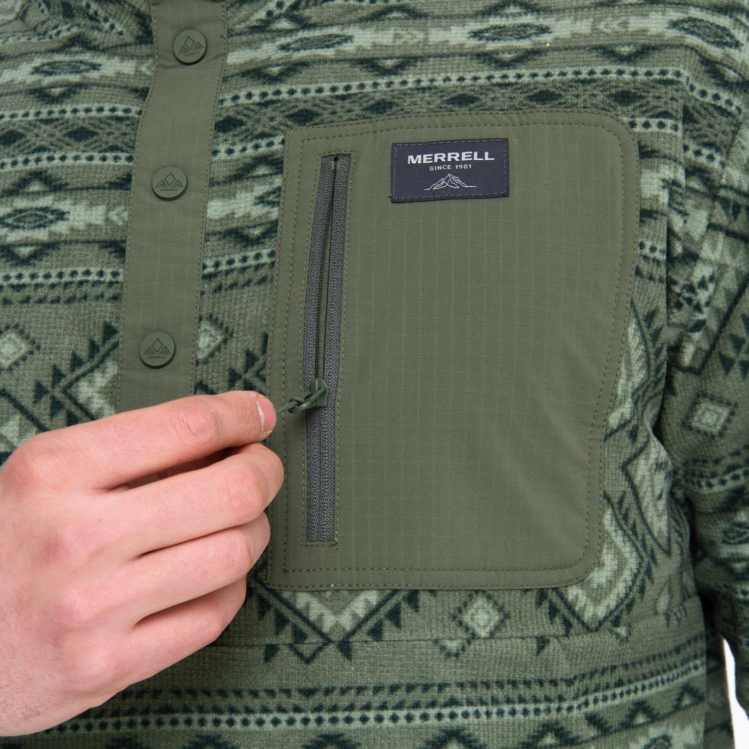 Polar Hombre Microfleece Christ Verde Oscuro -4