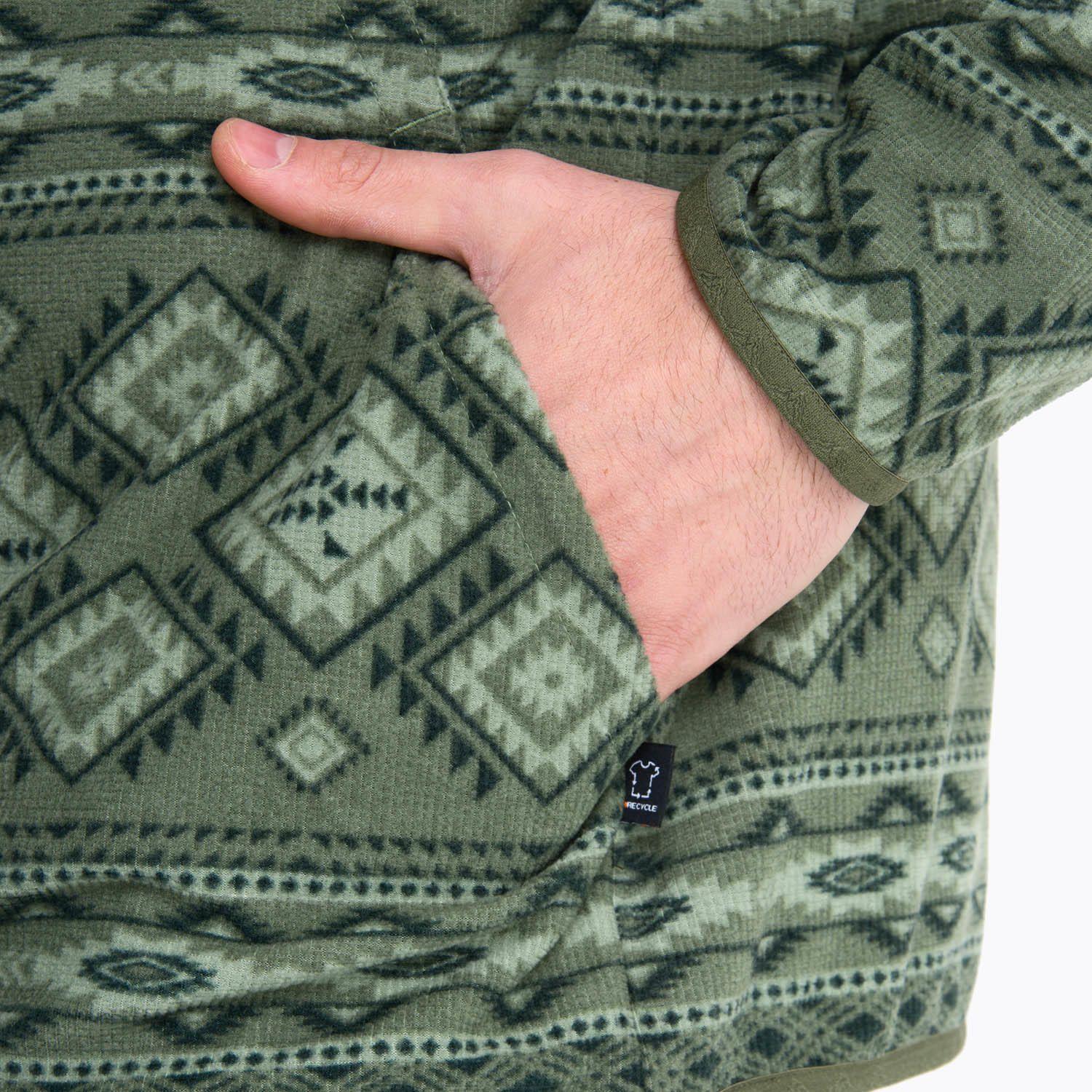 Polar Hombre Microfleece Christ Verde Oscuro -5