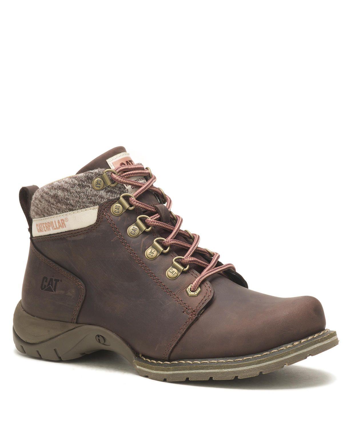 Botín cuero Carlie Café Mujer-0