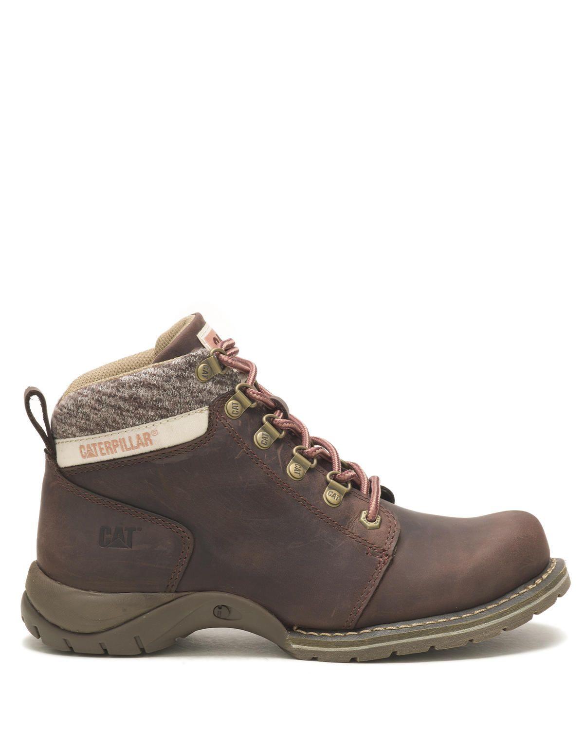 Botín cuero Carlie Café Mujer-3