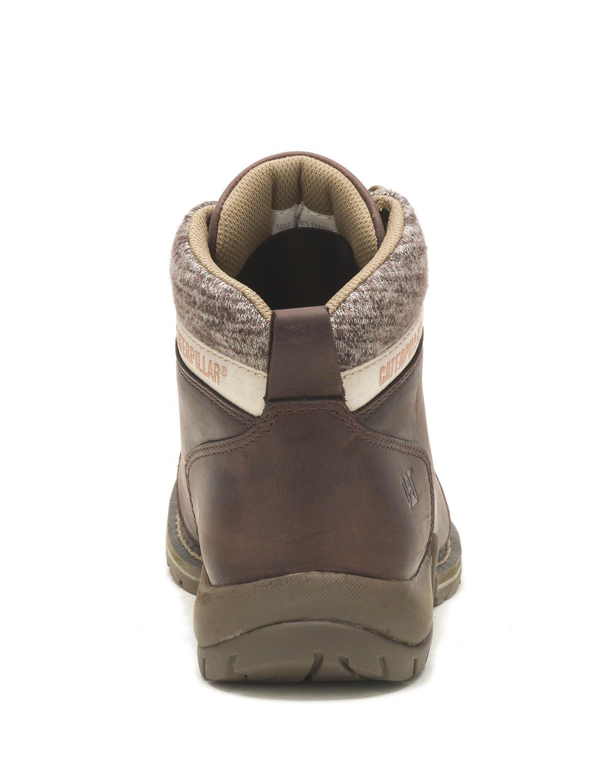 Botín cuero Carlie Café Mujer-5