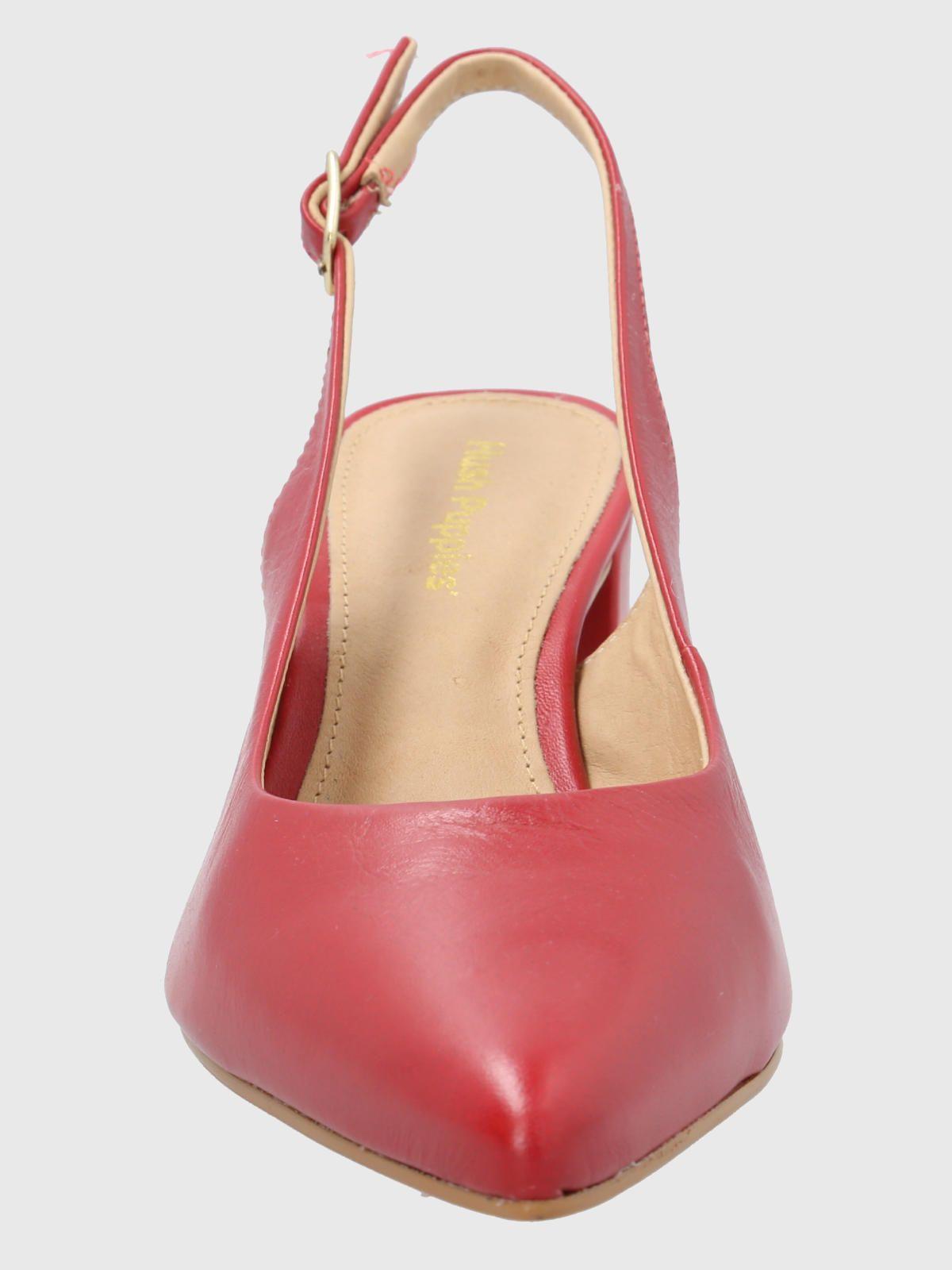 Zapato Vestir Mujer Cuero Debbia Rojo-3