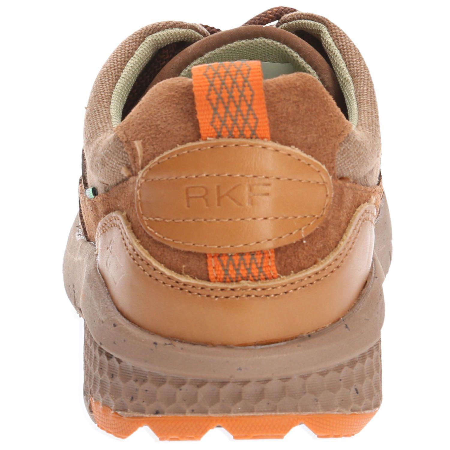 Zapatilla Cuero Hombre Glen Café Oscuro-4