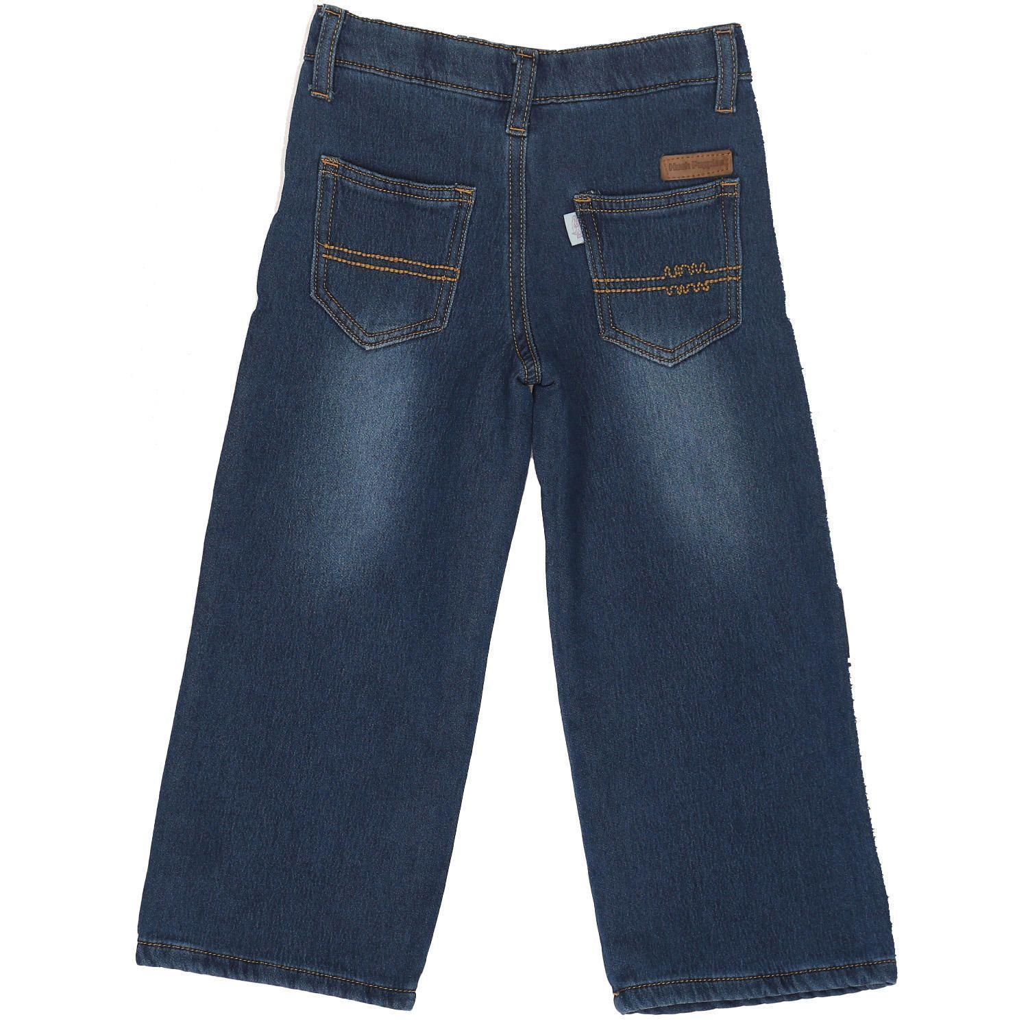Jeans Niña Ancho Denim-1