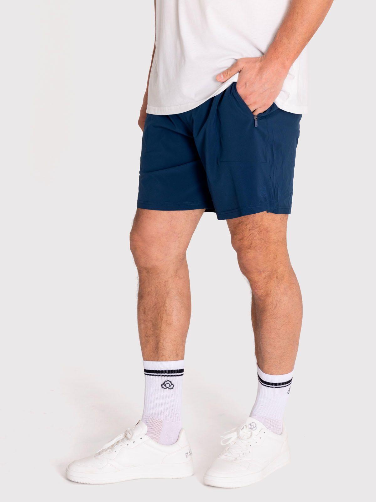 Short deportivo Hombre Performance Azul-1