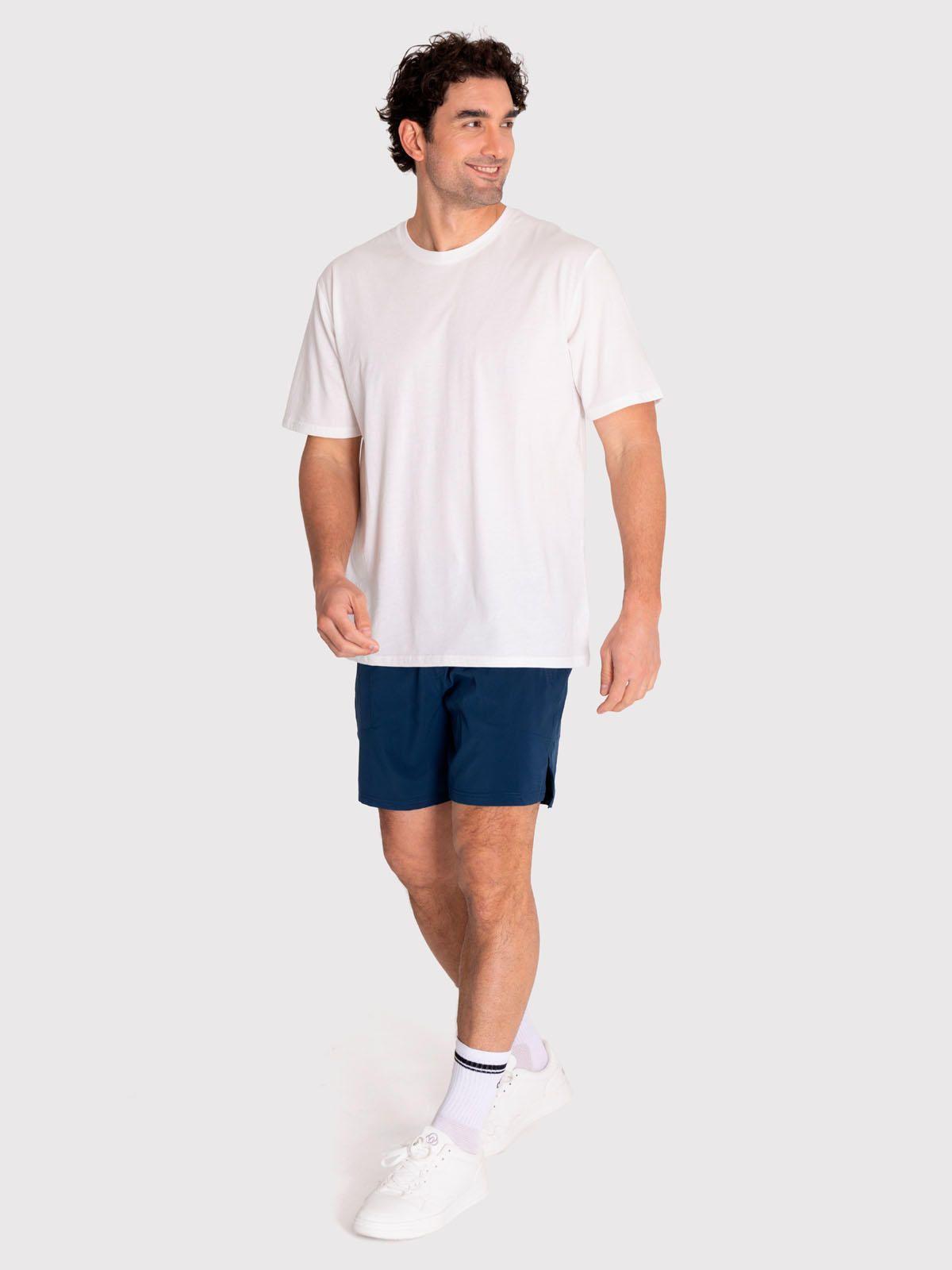 Short deportivo Hombre Performance Azul-3