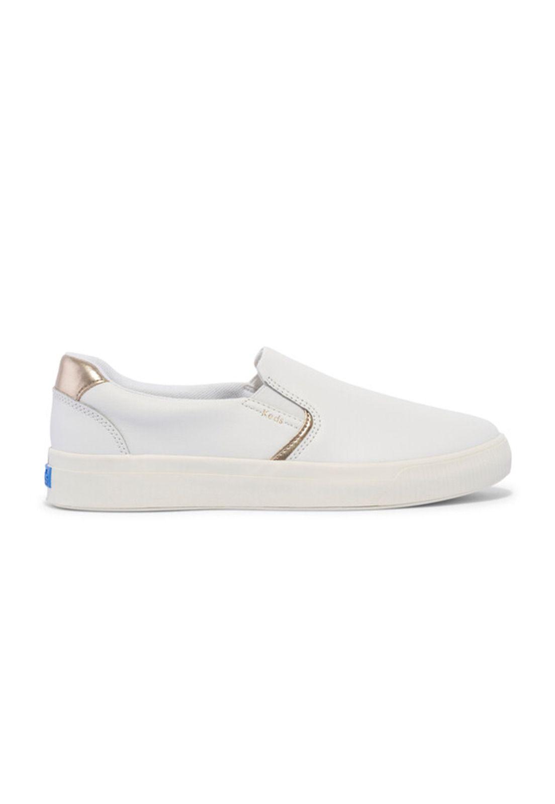 Zapatilla Cuero Blanca Mujer Pursuit Slip -0